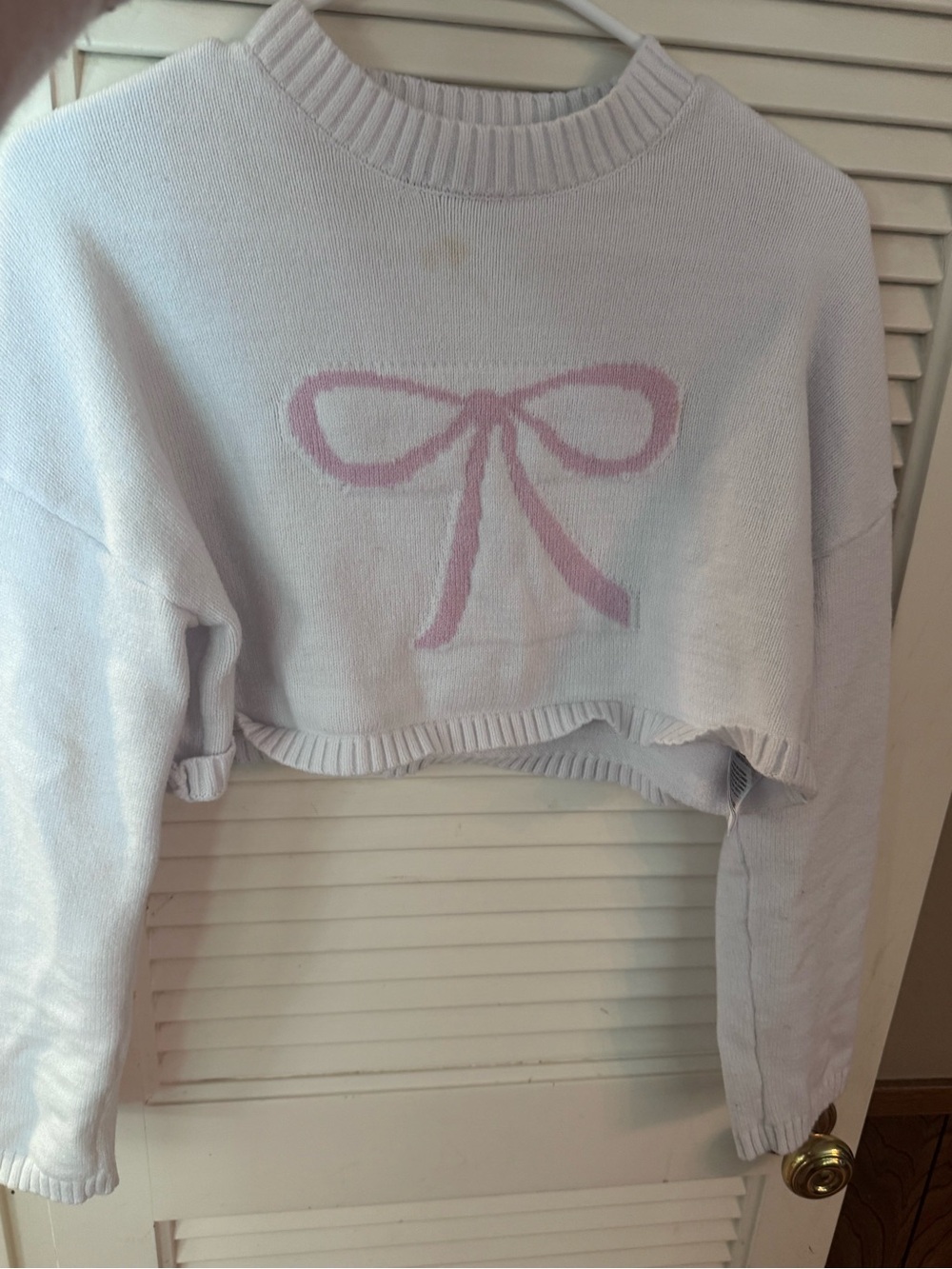 Edikted white sweater